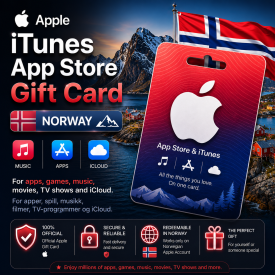 np Apple / iTunes / AppStore Gift Card НОРВЕГИЯ 50 - 925 NOK фото 1