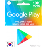 GOOGLE PLAY GIFT CARD 10 000 WON (Южная Корея)