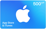 ⭐⭐⭐Подарочная карта iTunes 500 руб (код AppStore 500
