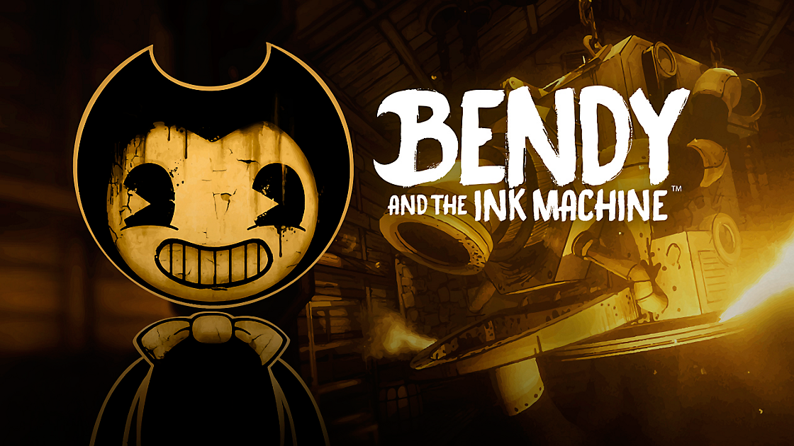 Карта бенди. Bendy and the ink machine игра обложка. Бенди энд зе. Bendy and the ink machine игра. Бенди и чернильная машина бенди.
