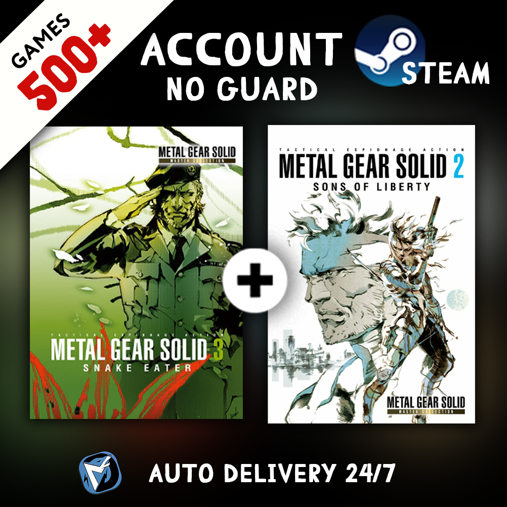 METAL GEAR SOLID 3: Snake Eater - Master Collection Version + 500 GAMES STEAM ACCOUNT photo 1