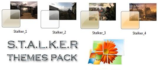 темы  для Windows 7 STALKER