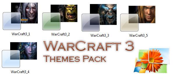 темы  для Windows 7 WarCraft3