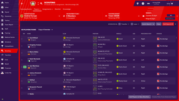 Скриншот FOOTBALL MANAGER 2019 ?+ FM19 TOUCH STEAM+БОНУС