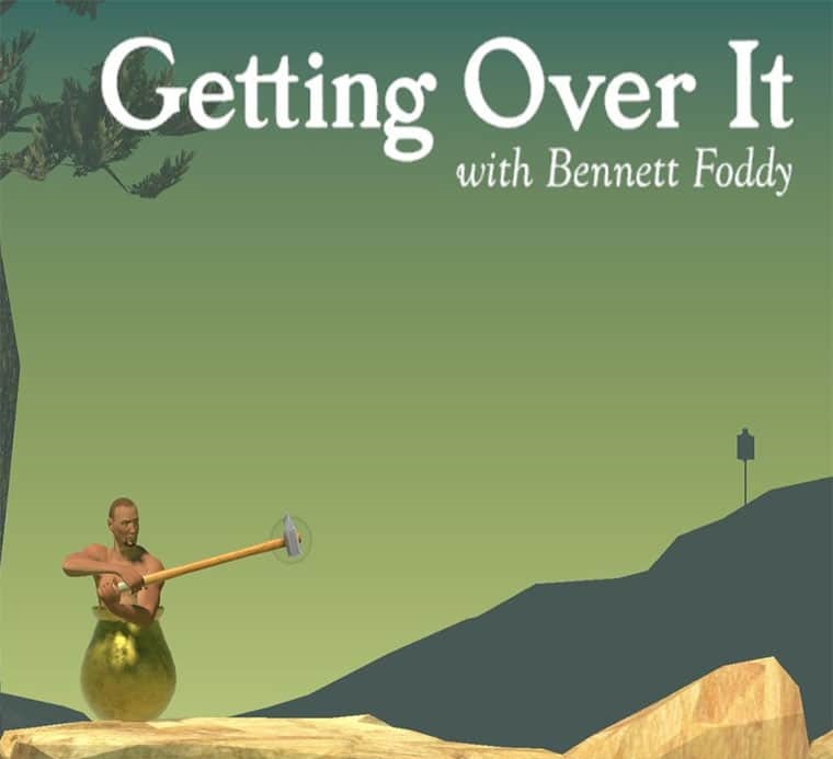Getting over it with bennett foddy вся карта