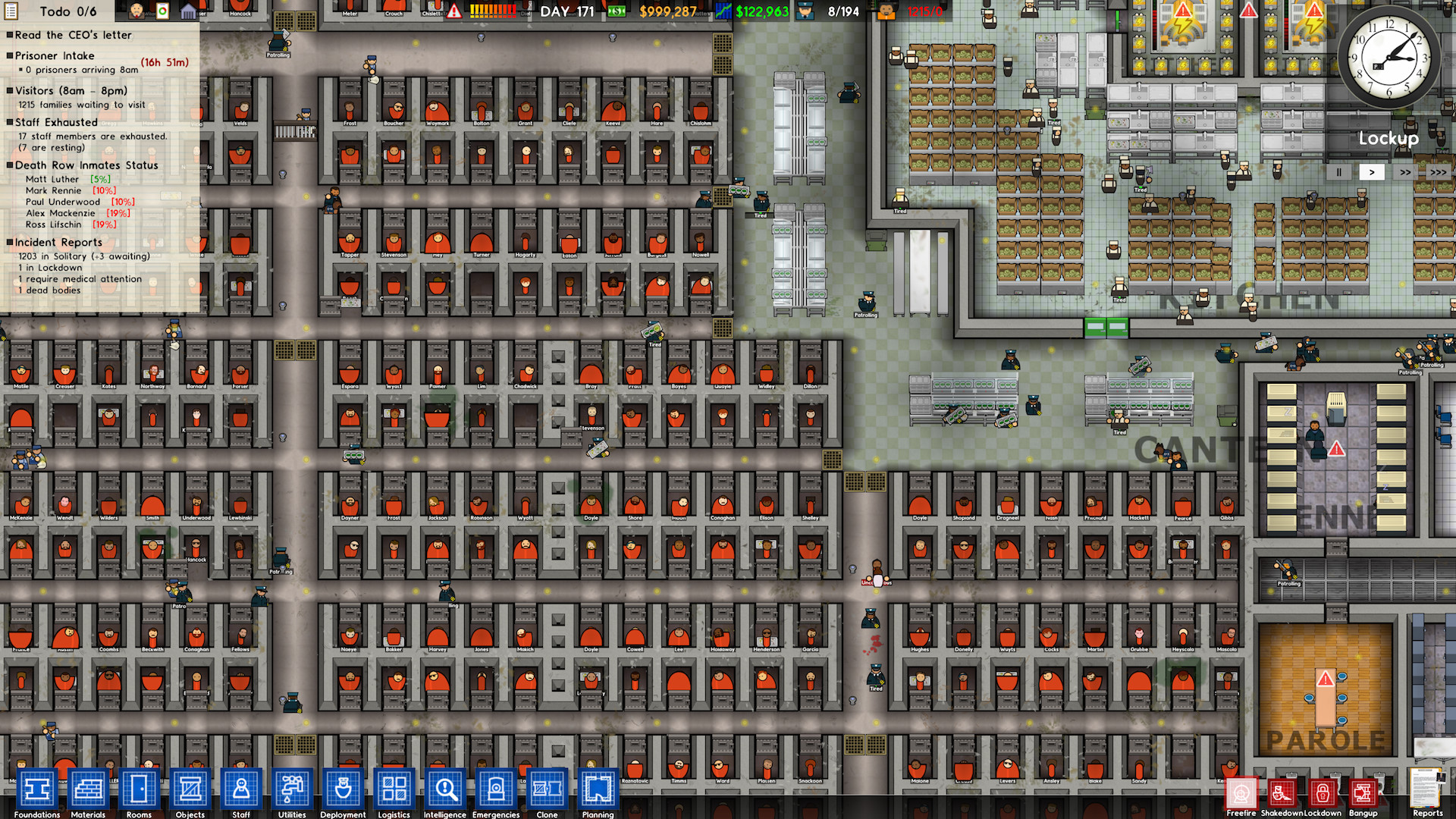 Логическая схема prison architect