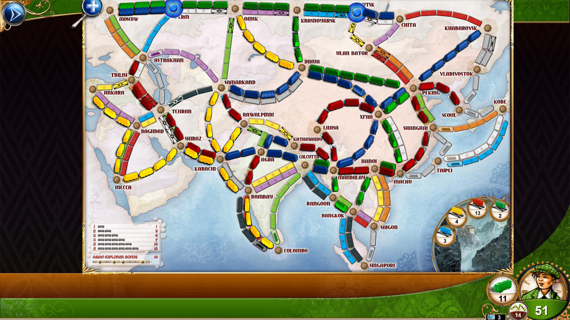 Ticket to ride правила на русском с картинками