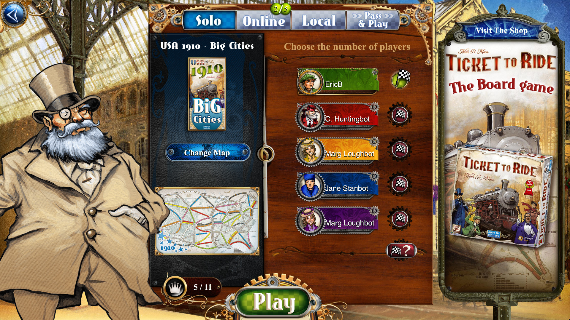Ticket to ride steam фото 116