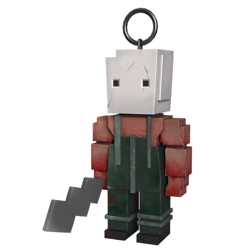 Buy 📿Dead by Daylight Charm Voxel Trapper + Gift🎁 cheap, choose from