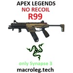 Apex Legends - R99 - Макрос для razer (synapse 3) - irongamers.ru