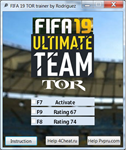 FIFA 19 TOR Чит Trainer for Ultimate Team