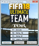 FIFA 18 TOR Cheat Trainer for Ultimate Team