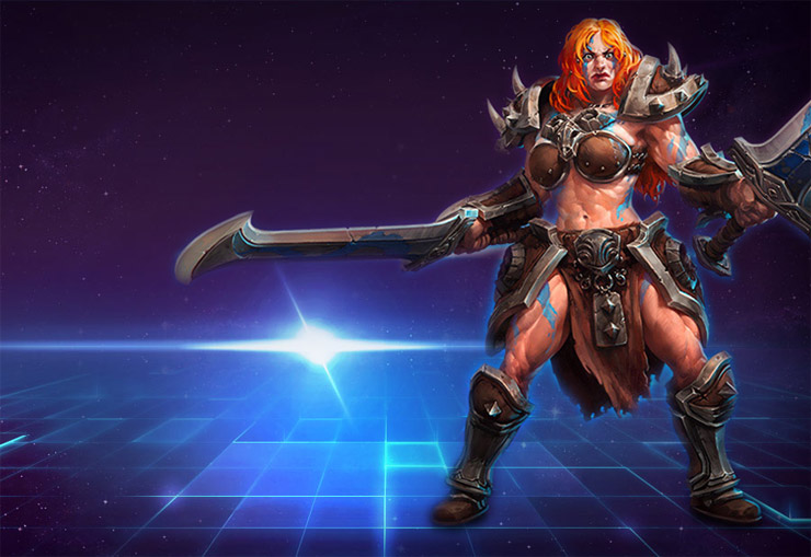 Heroes of the Storm - Sonya Region Free