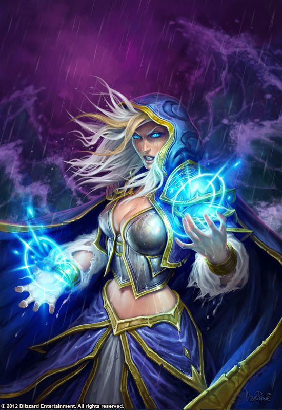 Heroes of the Storm - герой Джайна Праудмур(Battle.net)