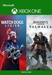 🎮🔑Assassin’s Creed Valhalla+Watch Dogs:Legion/KEY🔑🎮