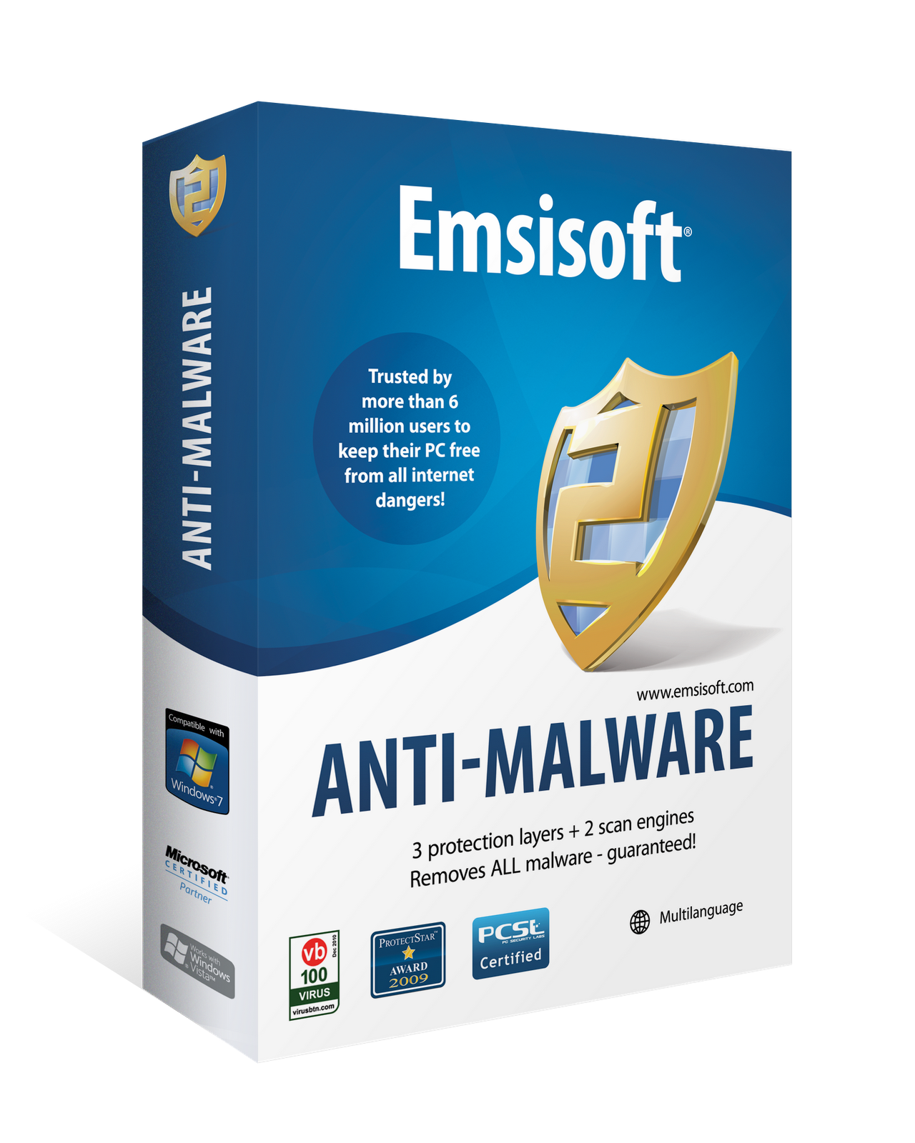 Emsisoft Anti-Malware Home 1 PC 1 YEAR / REGION FREE