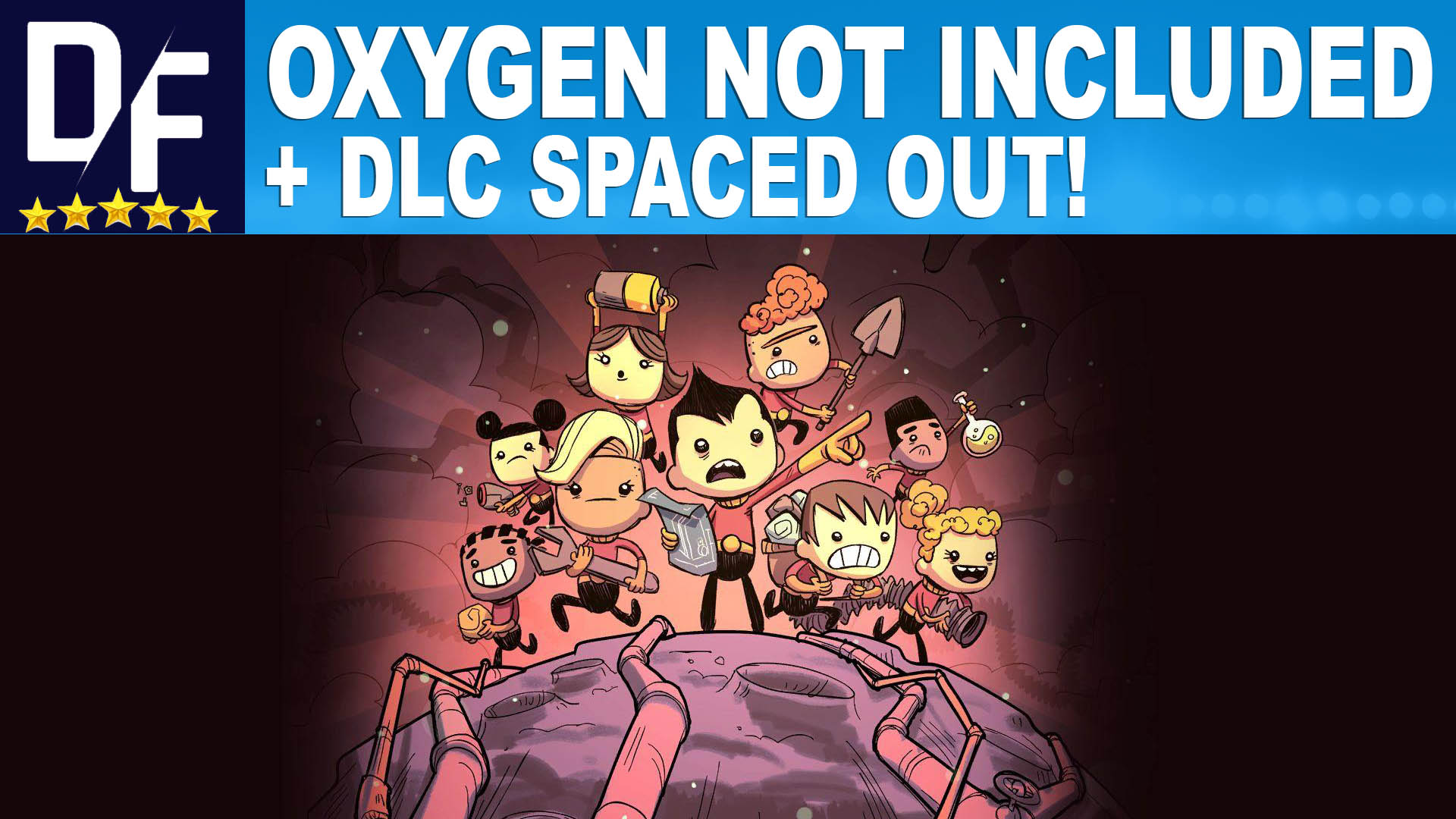 Oxygen Not Included + DLC Spaced Out! [STEAM] Активация