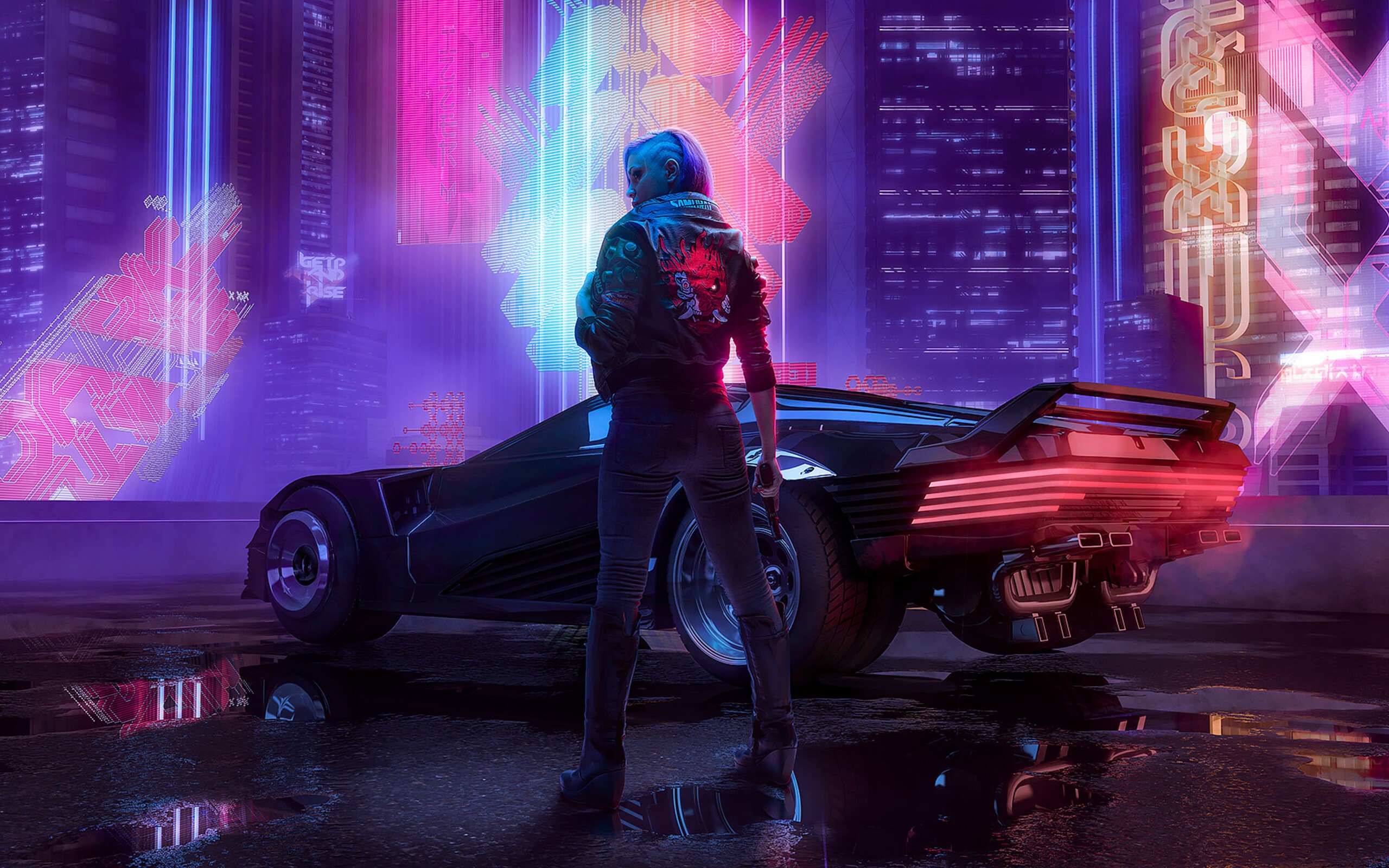 Wallpaper engine cyberpunk anime фото 9