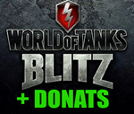 WoT Blitz + ДОНАТ - ОНЛАЙН**STEAM Аккаунт