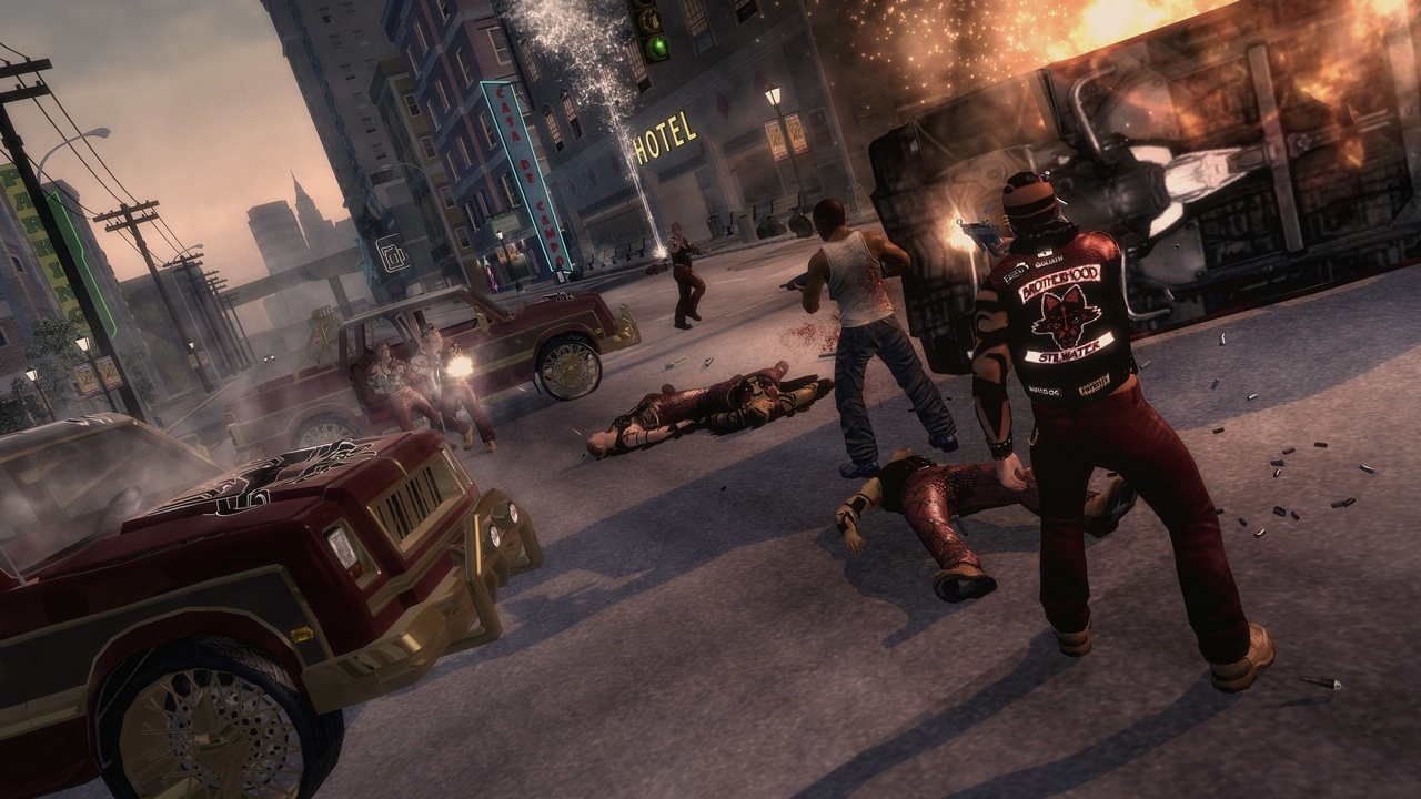 Ров 2 сентября. Saints Row 2 банды. Saints Row 2 (ps3). Saints Row 2 2008. Игра Saints Row 1 2 3.