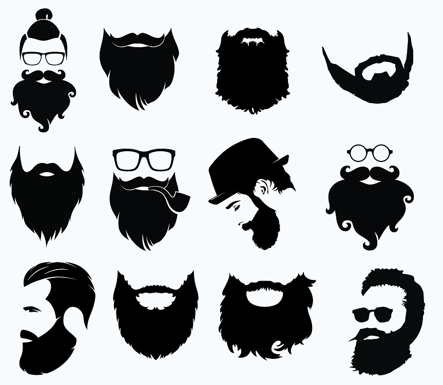 На Digimir.ru, вы можете купить Beard svg,cut files,silhouette clipart,viny...