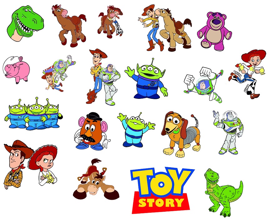 Toy Story svg,cut files,silhouette clipart,vinyl files,