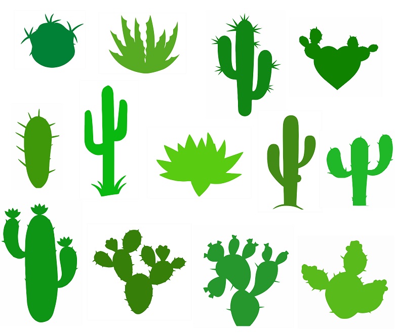 Cactus svg,cut files,silhouette clipart,vinyl files,vec. информация о прода...