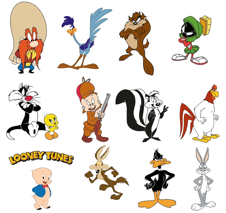 Купить Looney Tunes svg,cut files,silhouette clipart,vinyl fil и скачать