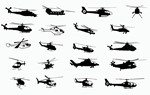 Helicopter svg,cut files,silhouette clipart,vinyl files