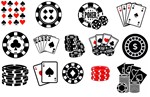 poker svg,cut files,silhouette clipart,vinyl files,vect