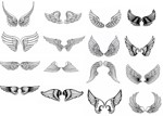 Angle Wing svg,cut files,silhouette clipart,vinyl files