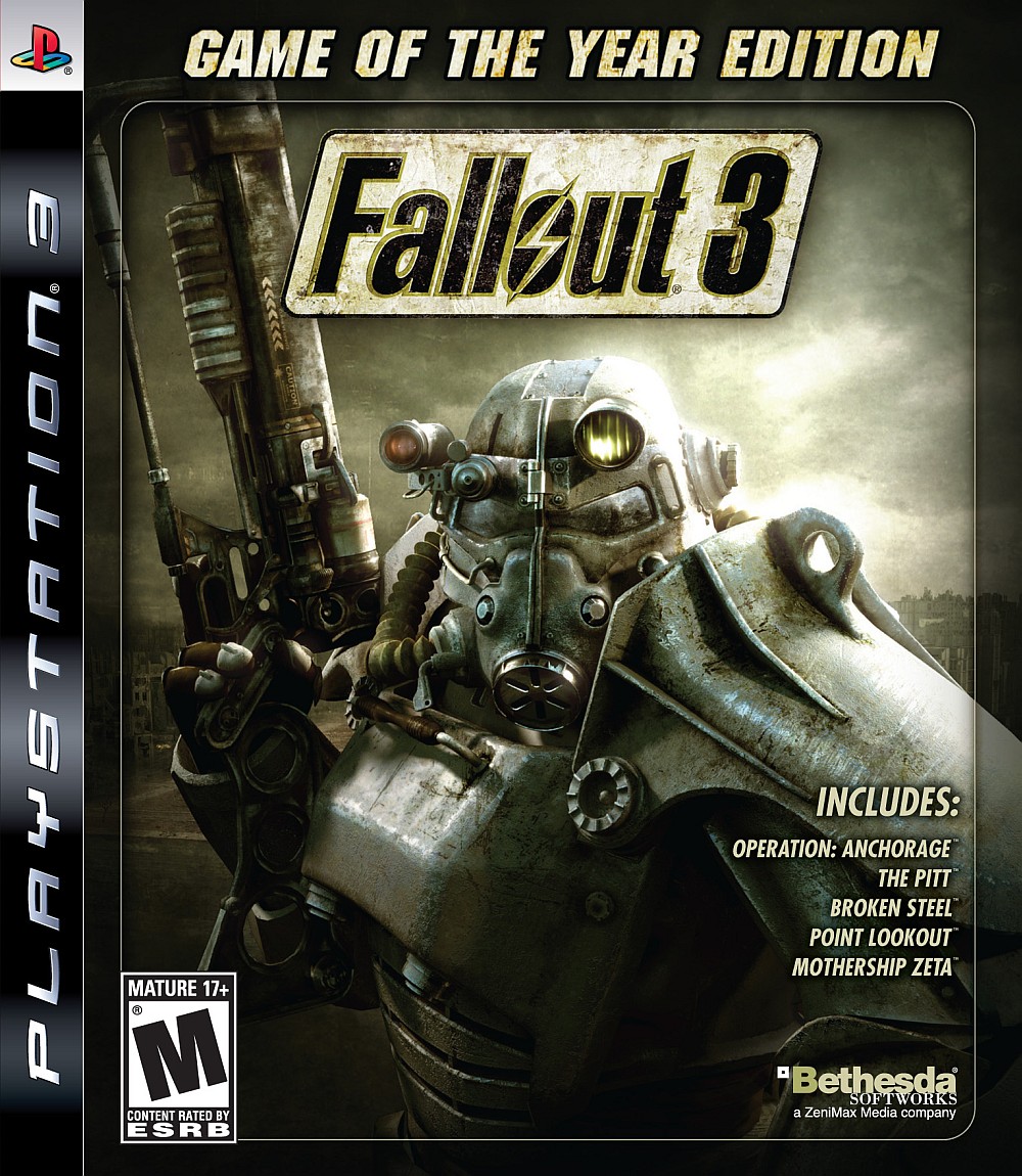FALLOUT 3: GAME OF THE YEAR EDITION GOTY + GIFT