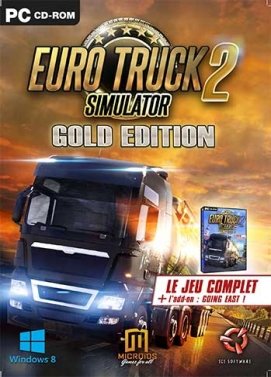 EURO TRUCK SIMULATOR 2 GOLD (STEAM) INSTANTLY + GIFT