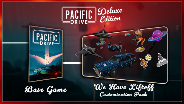 Ловушка колотушка pacific drive. Pacific Drive купить. Pacific Drive: Deluxe Edition. Space Exploration game Steam.