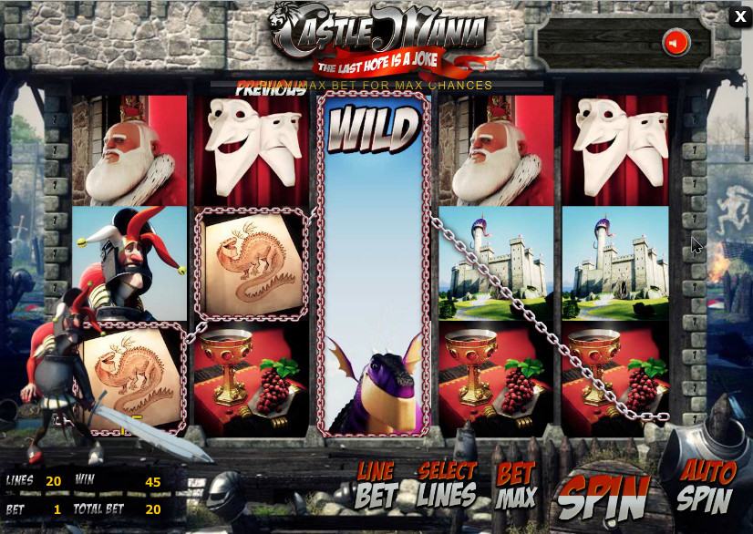 BetSoft Gaming Castle game for the casino + source cod