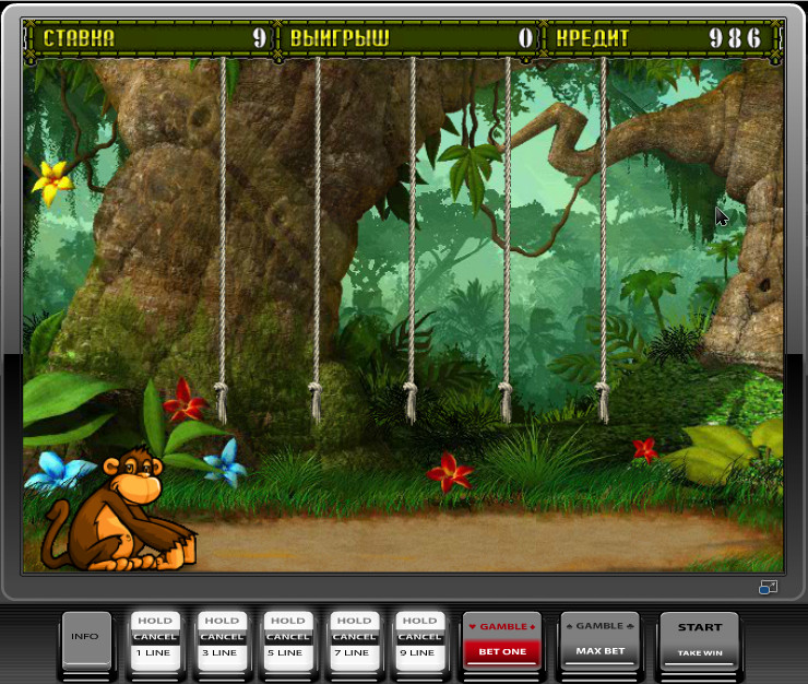 Crazi Monkey2 graphics, sound original game for casino