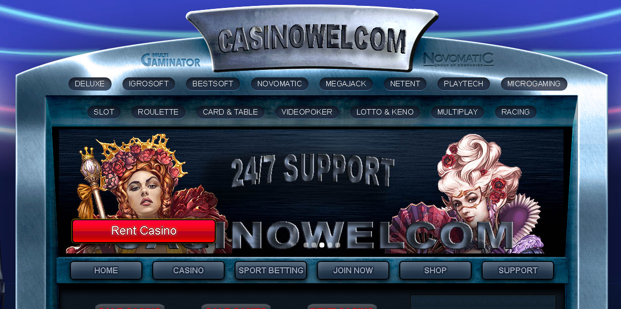 Casino Welcom + sports betting  + 150 game