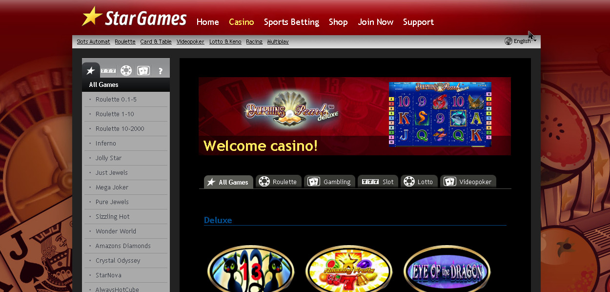 Casino Stargames + Sports Betting + 150  Deluxe game