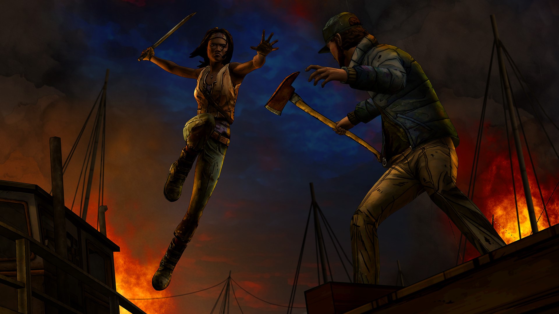 Скриншот ✅The Walking Dead: Michonne - A Telltale Miniseries ROW
