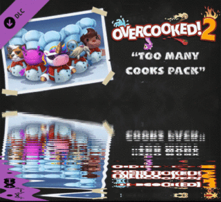 ✅Overcooked! 2 - Too Many Cooks Pack DLC [Steam\Global]