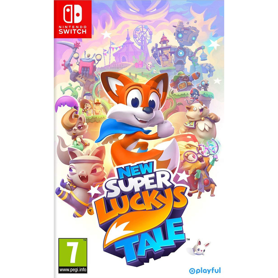 New lucky tale. Игра New super Lucky's Tale. New super Lucky’s Tale Switch. New super Luckys Tale. New super Lucky's Tale игрушки.