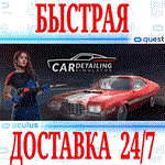 *Car Detailing Simulator VR *OCULUS QUEST *АВТОВЫДАЧА*