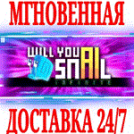 *Will You Snail? *Steam\РФ+Весь Мир\Key* + Бонус