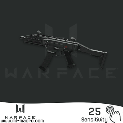 Макрос на CZ Scorpion  для игры WarFace | 25 (ЛКМ)