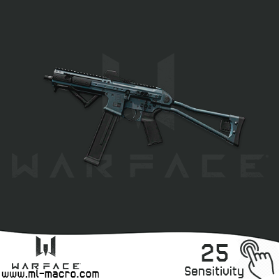 Макрос на LWRC SMG-45 для игры WarFace | 25 (ЛКМ)