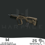 Макрос на Tavor CTAR-21 для игры WarFace | 25 (ЛКМ)