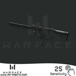 Макрос на Kriss Custom  для игры WarFace | 25 (ЛКМ)