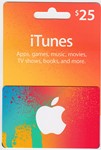 🎵ITUNES GIFT CARD $25 USA🎵