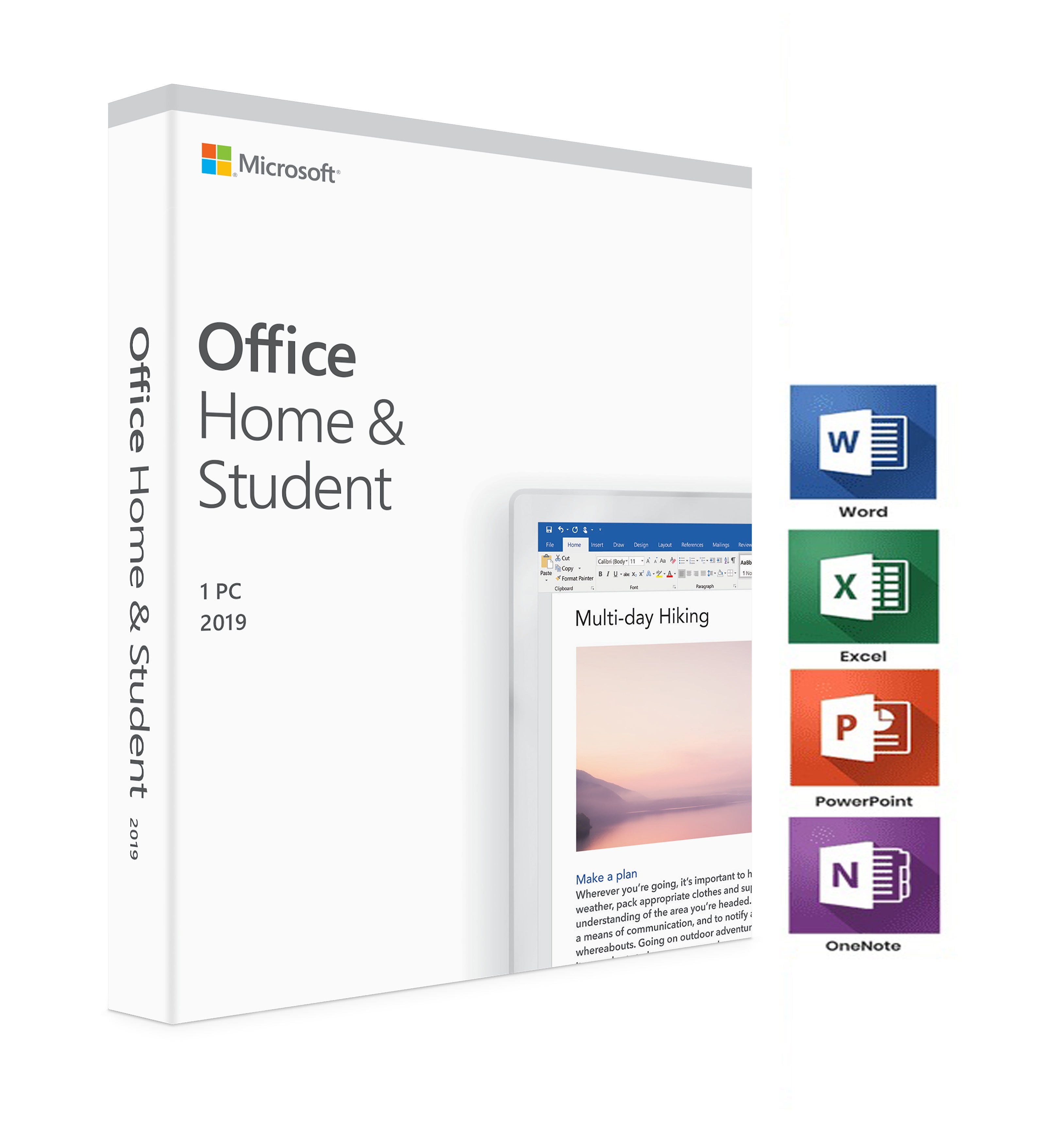 Buy MS Office Home and Student 2018 mac