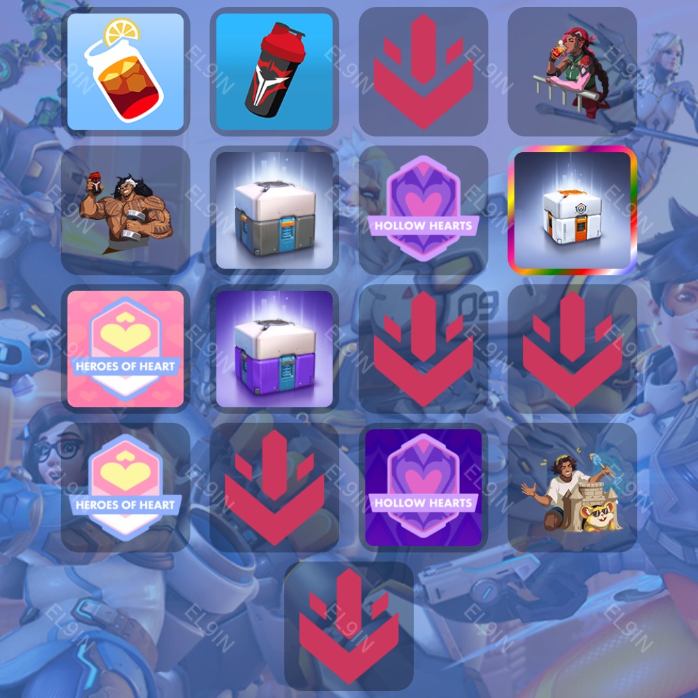 ✅Overwatch 2🎲Twitch Drops🎖️17 items + 🎁 photo 1
